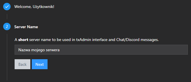 Nazwa serwera